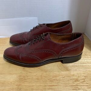 Royal Windsor by Grenson Wingtip Oxford Shoes Men’s 10.5D Brown Made In England